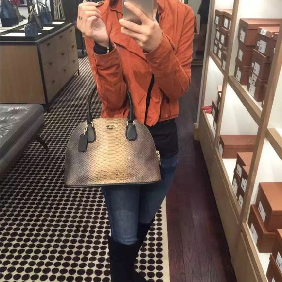 NWT COACH CORA DOMED SATCHEL - Picture 3 of 11